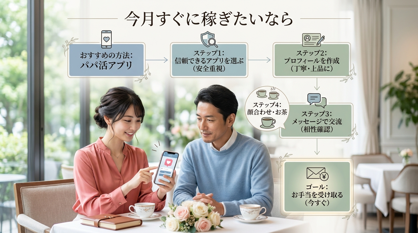 今月すぐに稼ぎたいなら