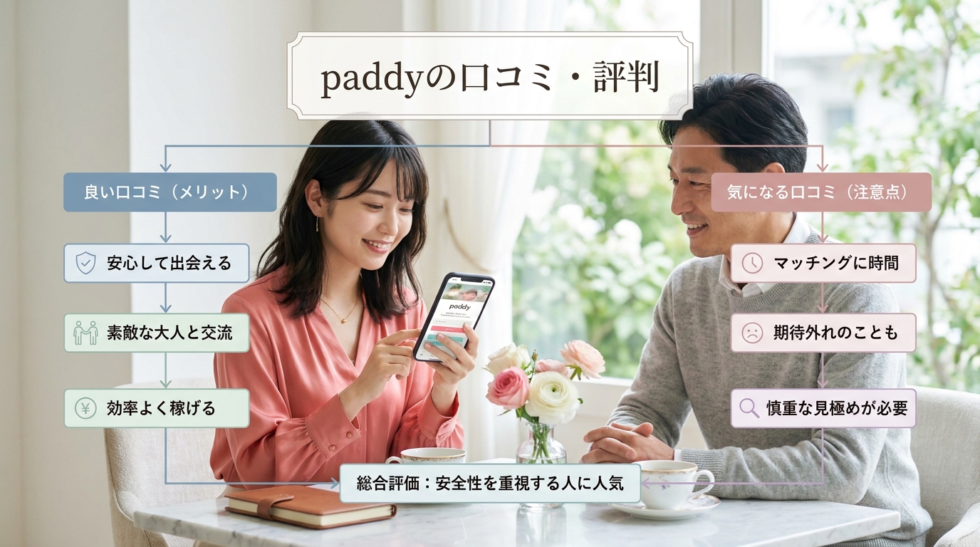 paddyの口コミ・評判