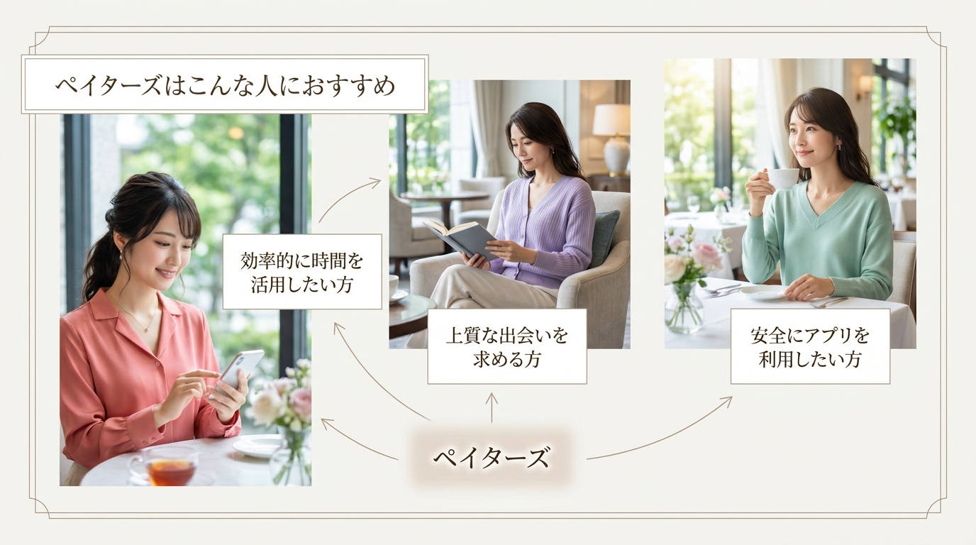 ペイターズはこんな人におすすめ
