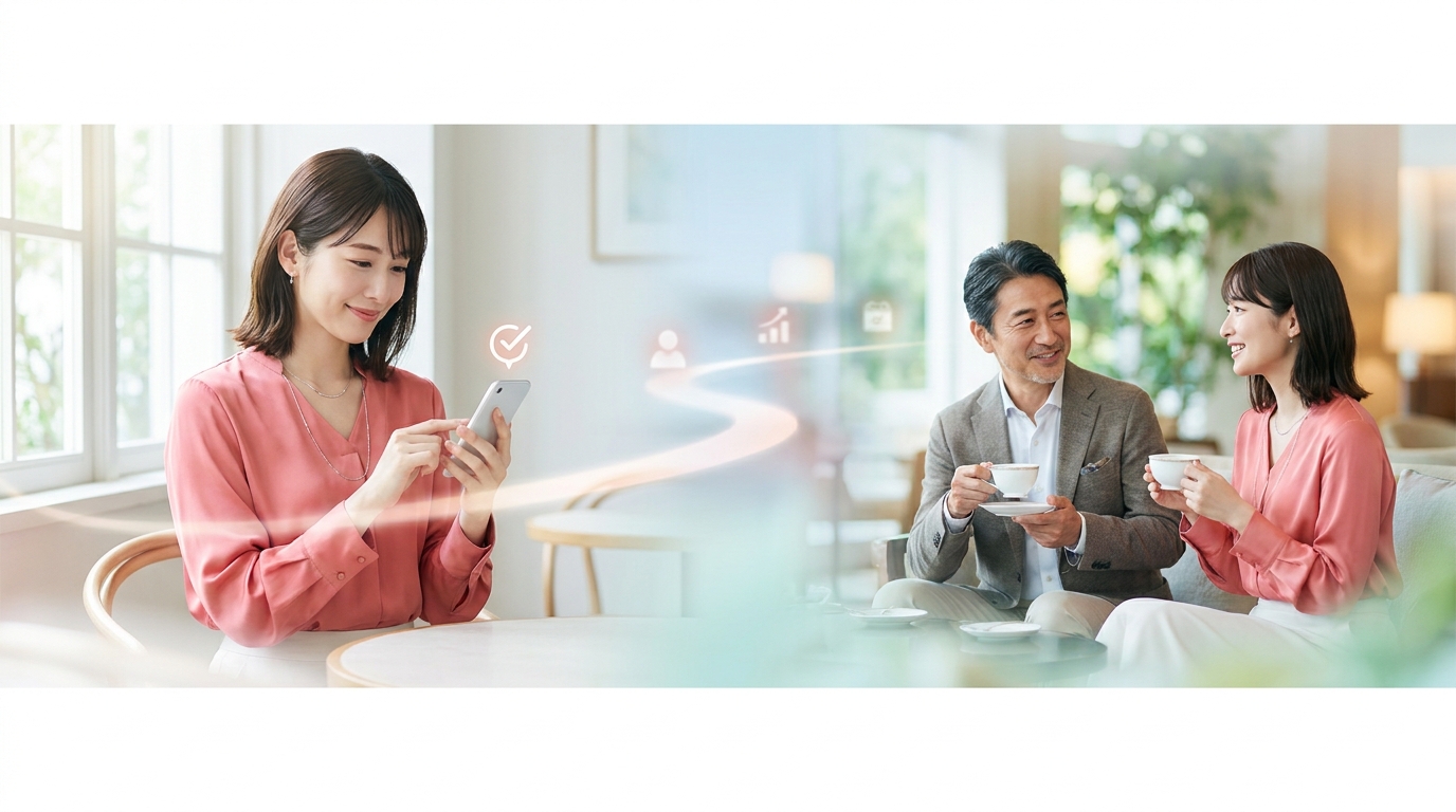 審査を通過してから出会えるまでの流れ