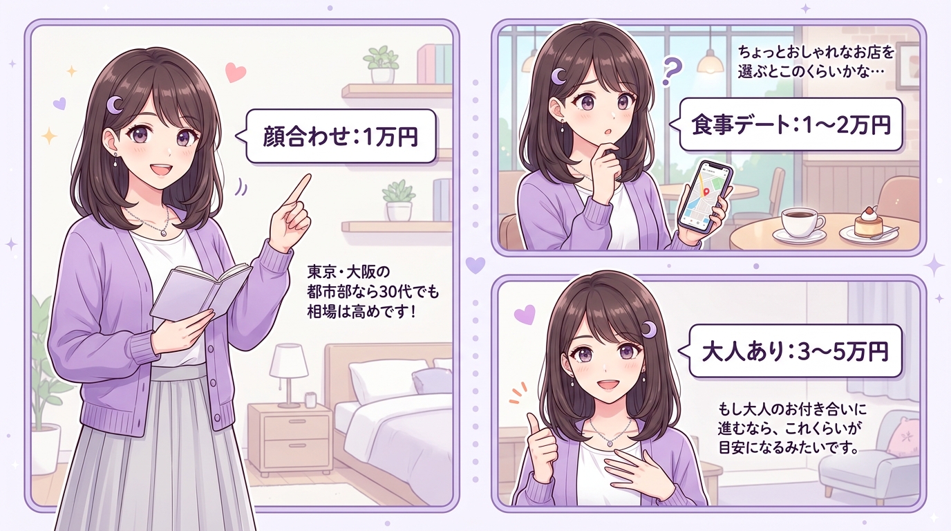 東京・大阪の都市部なら30代でも相場は高め