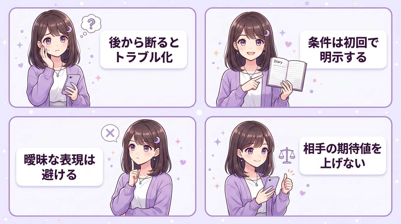 大人なしの場合(例文16)