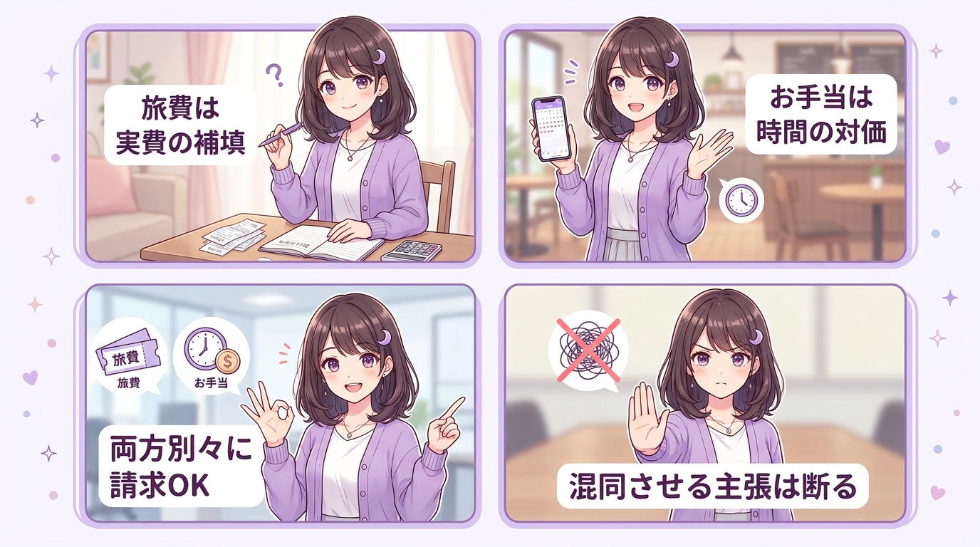 「旅行＝お手当」と主張するパパへの対処法