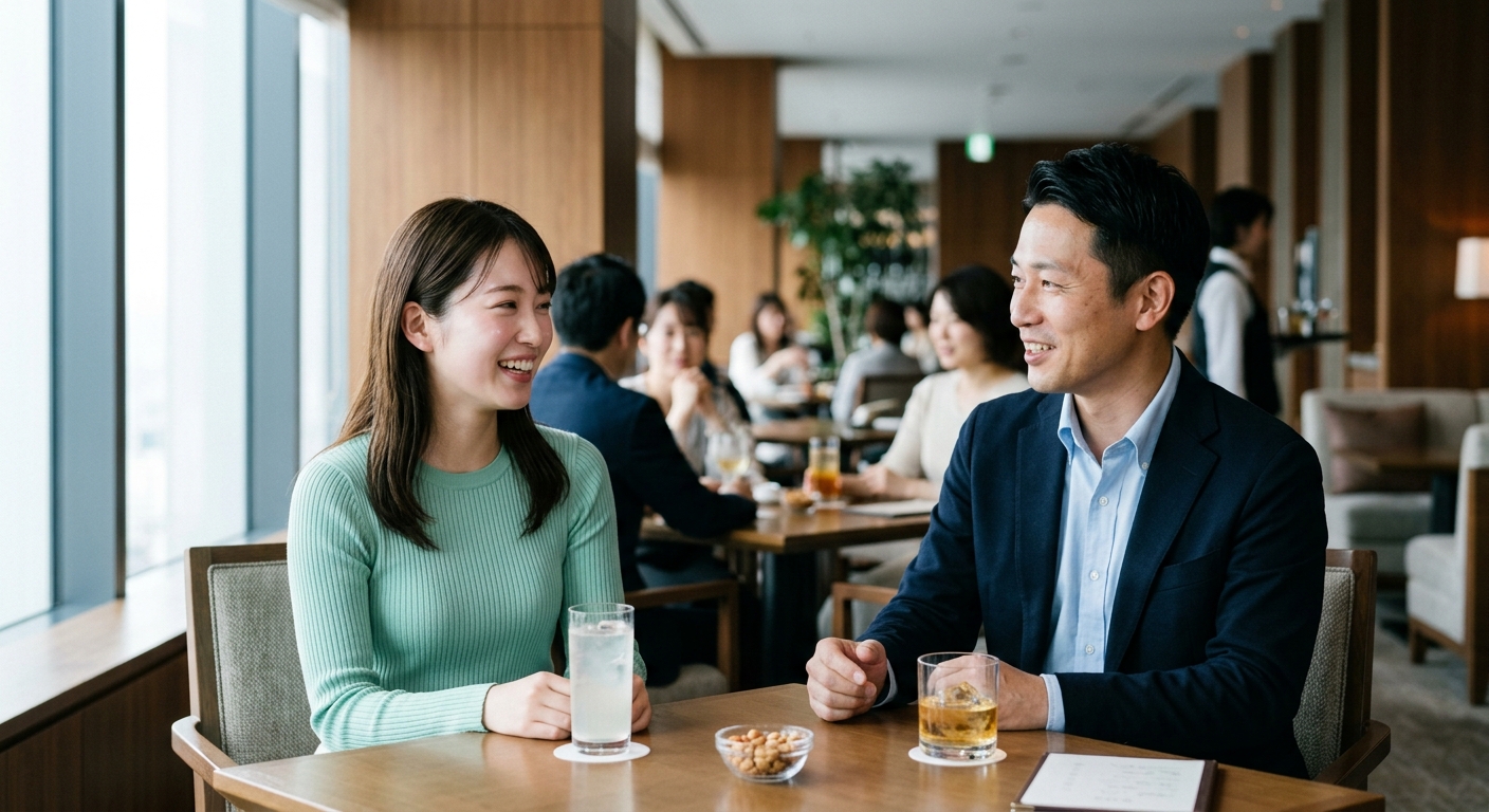 パパ活の顔合わせで何話す?鉄板の会話ネタ8選