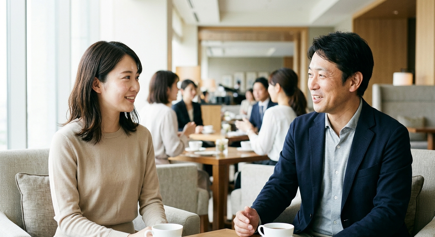 顔合わせで盛り上がる!パパに好印象を与える話し方のコツ