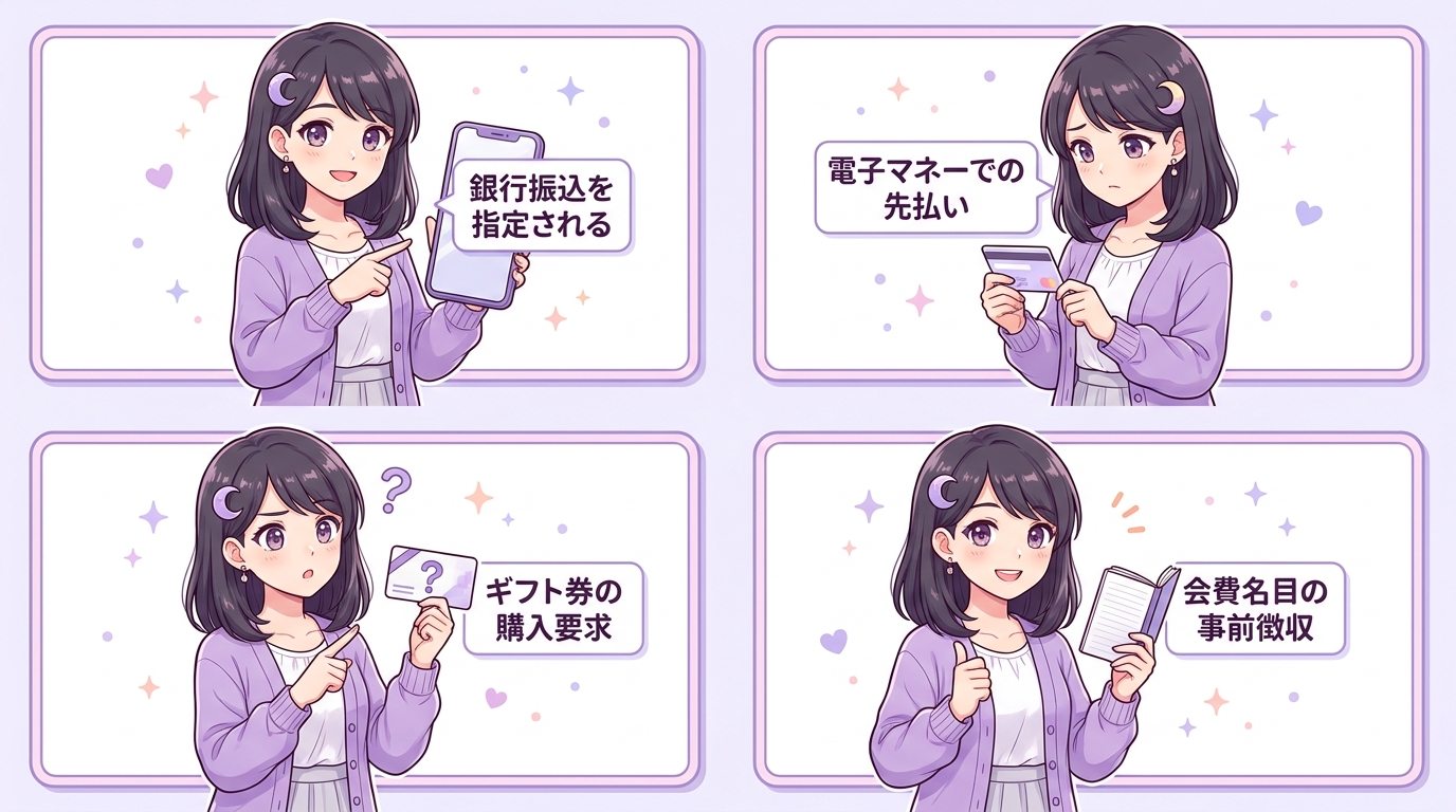 前払いはしない