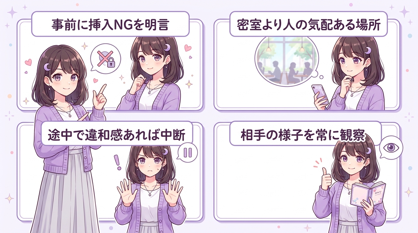 素股・疑似行為(30分〜1時間)