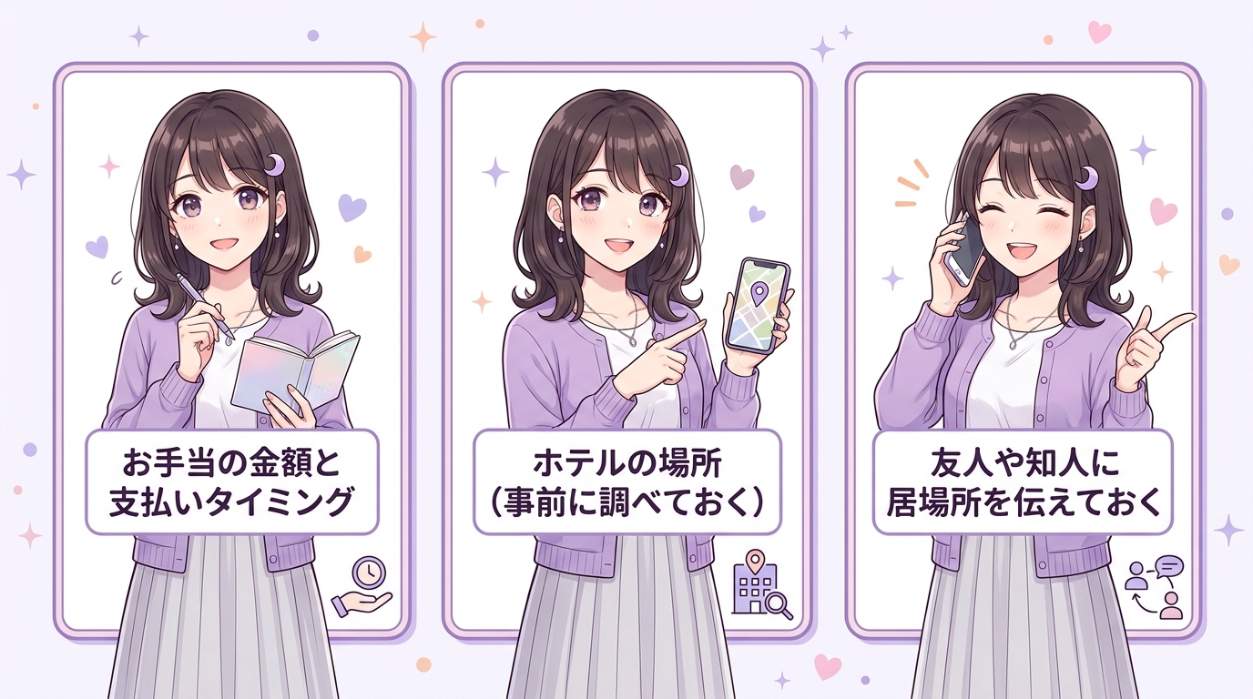 初めて大人に移行する前の確認事項