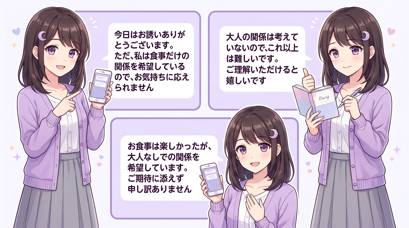 LINEで断るときの例文パターン