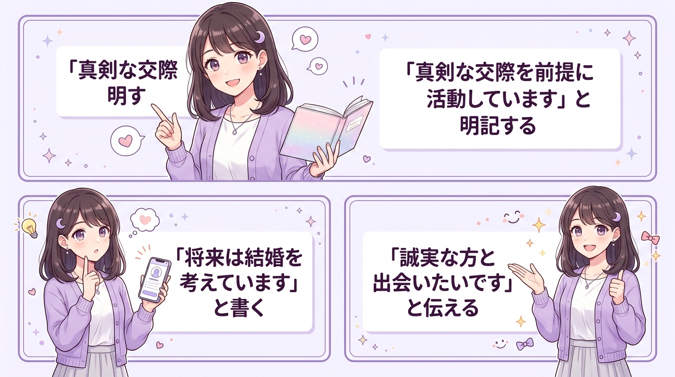 プロフィールの書き方が誤解を招いている可能性