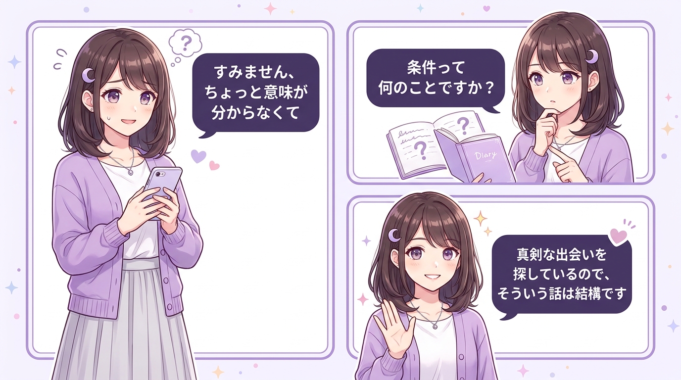明らかに怪しい相手への対処法とスルー推奨の返答