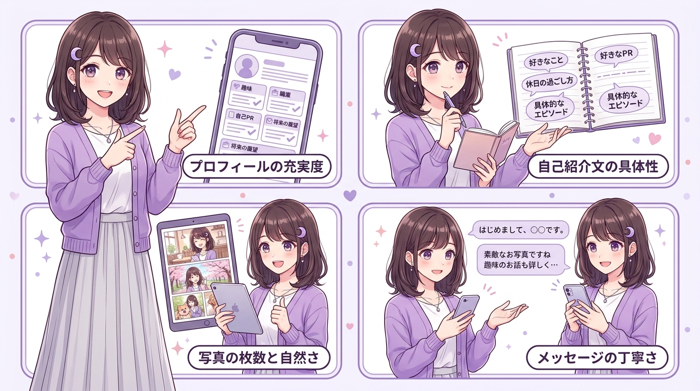 真剣交際にある「結婚相手の条件」として聞かれるケース