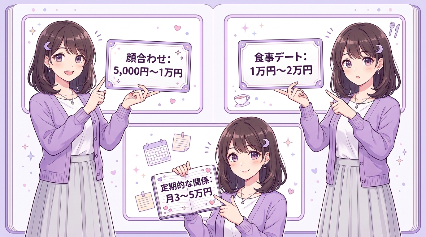 健全な食事パパとの関係構築が最も安全な選択肢